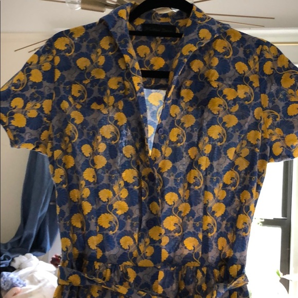 Martine’s Dream L dress Ginko leaves - Picture 4 of 9